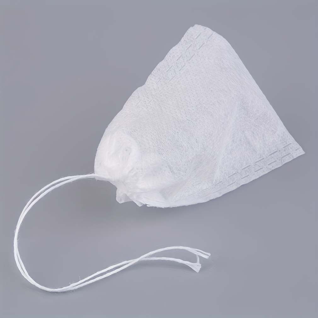 100pcs disposable fabric tea bags non woven coffee filter pouches food cooking infusion bags bulk set details 13