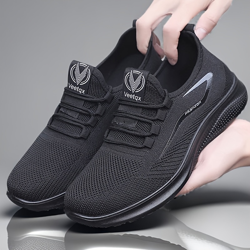 mens breathable mesh sneakers comfortable low top casual Temu
