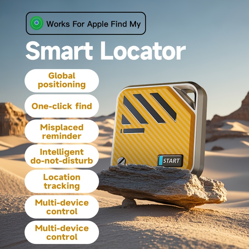 Tracker GPS Portatile - Localizzatore Intelligente Per Oggetti E Animali Domestici Con Allarme Anti-Smarrimento