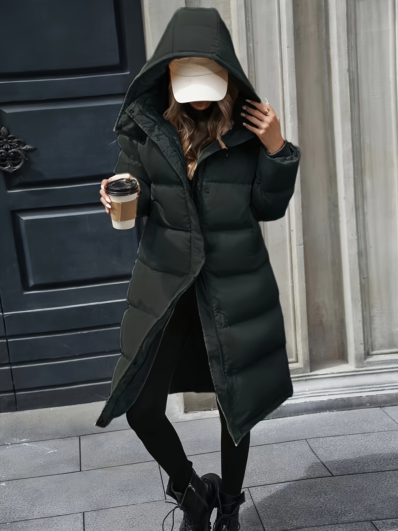 Puffer Jacket Women's Long Insulated Winter Coats Women's