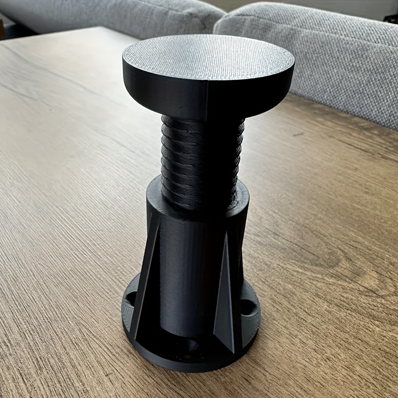 Image of Adjustable Furniture Leg Foot Adjustable Height 3d Printed Table Leg For Your Furniture Or Shelf Adjustable Table Legs With Hole Diameter Of 4mm Table Leg Height Adjustable From 7 To 12 Cm