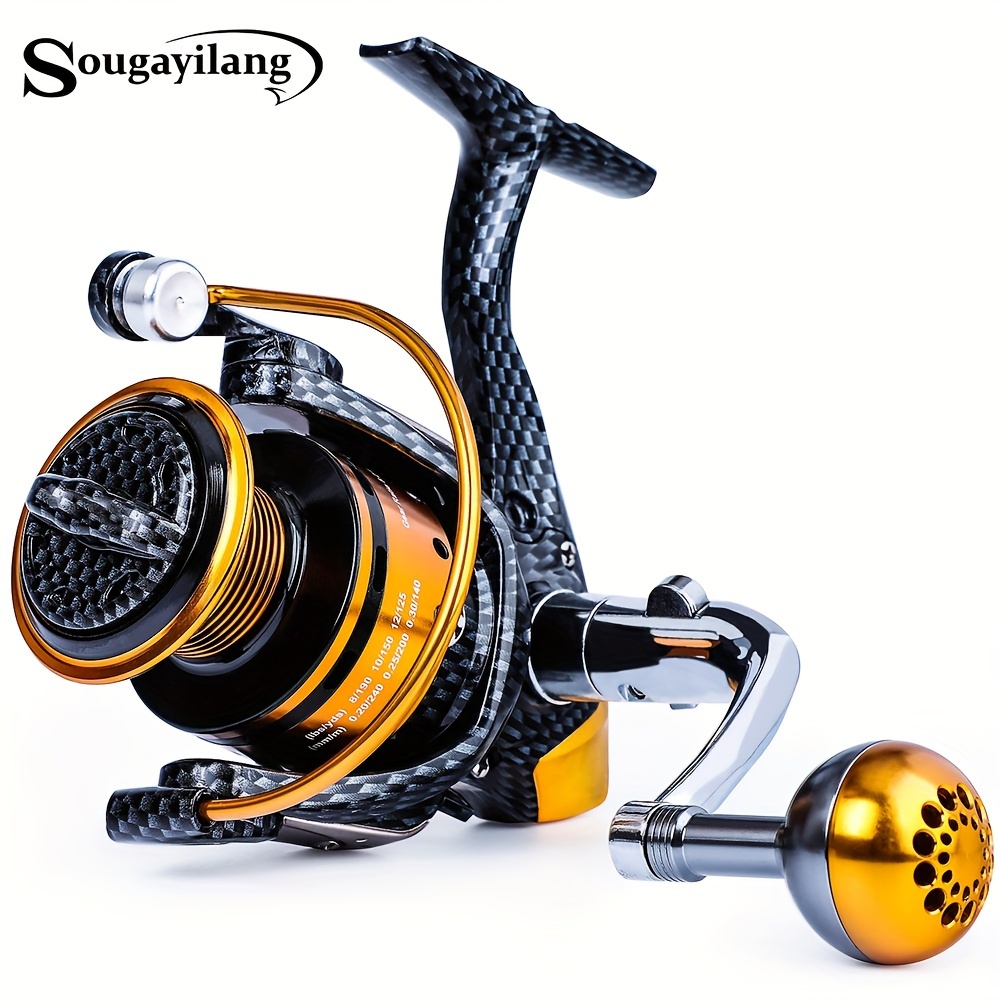 Sougayilang Spinning Fishing Reel 12+1 Bb Interchangeable - Temu