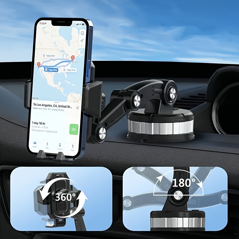 

[ ] de téléphone voiture, de téléphone multifonctionnel rotatif à 360°, adapté plupart des smartphones - cadeau Halloween, , et autres fêtes