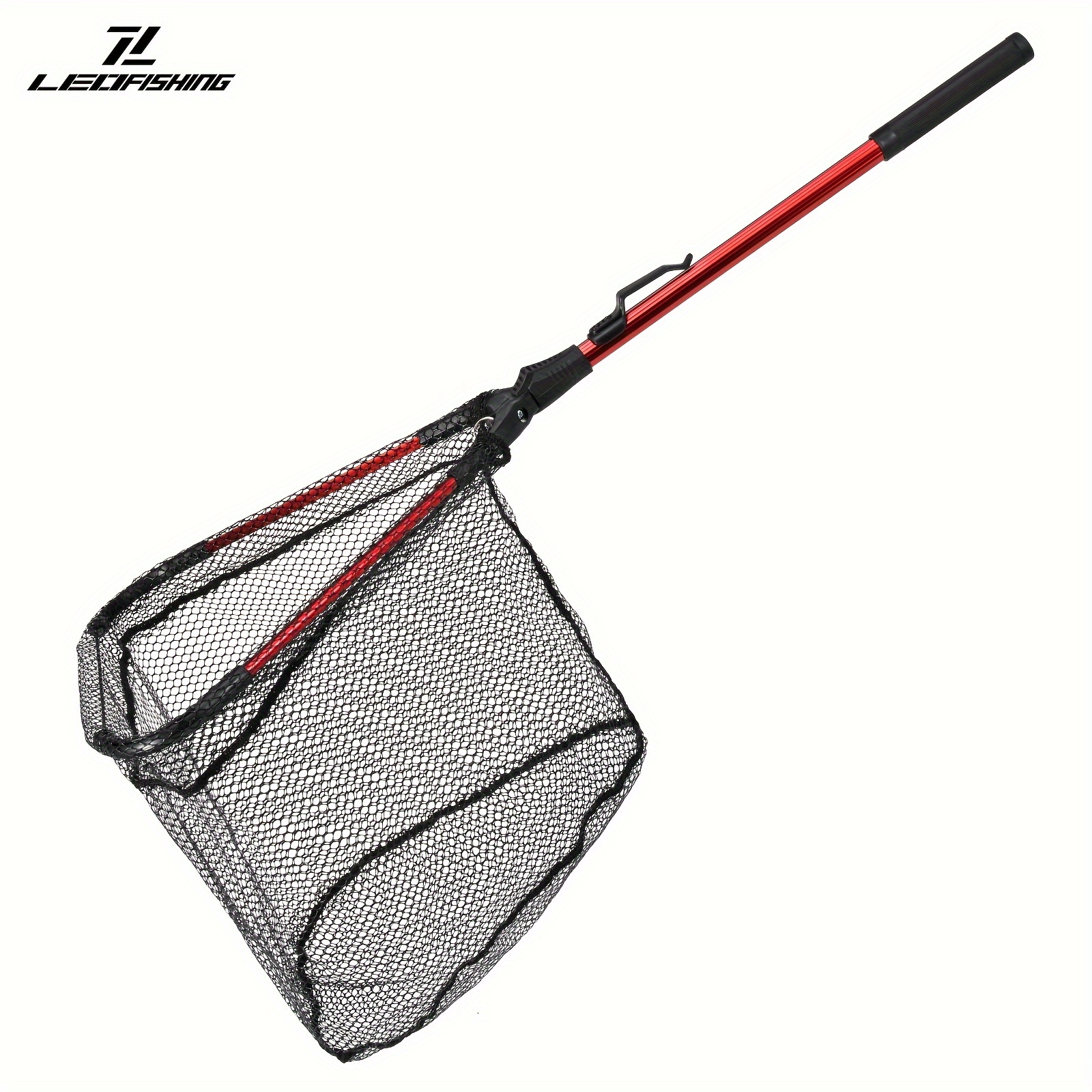 Image of Leofishing Portable Retractable - Collapsible Heavy-duty Aluminum Alloy Suitable For Freshwater & Saltwater, Retractable For, Kayak, Pond, River, Marine Use