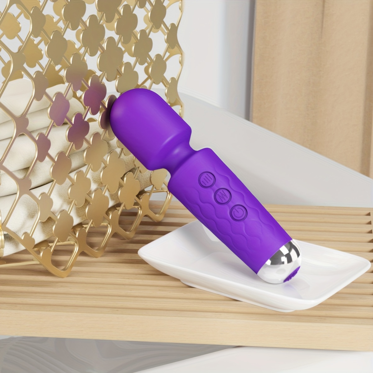 vibrating wand for her VEVOR Shiatsu Back Massager with Heat Massage Seat Cushion with 2-Group Back Shiatsu Rollers and 2 Seat Vibration Motors Fatigue Relief Seat Massage main image 1