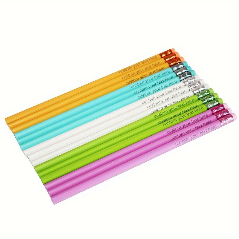 

30pcs Hb Lead Pencils With Laser Engraved Barrels, 2mm+ Width - Perfect For Daily Office Use