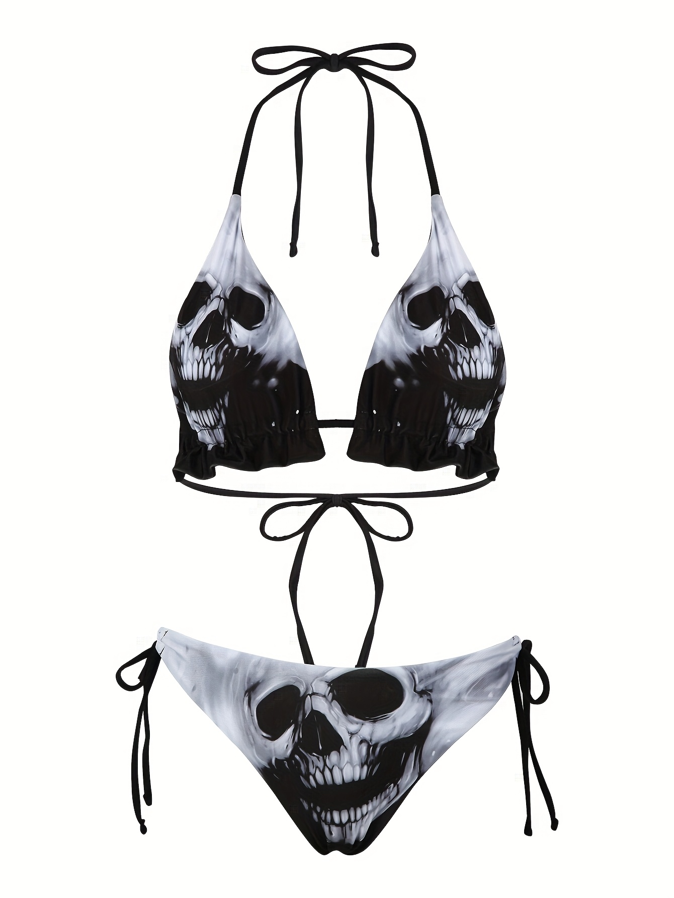 New Factory Wholesale European and American Fashion Printed Bikini Swimwear Show Sexy Curves