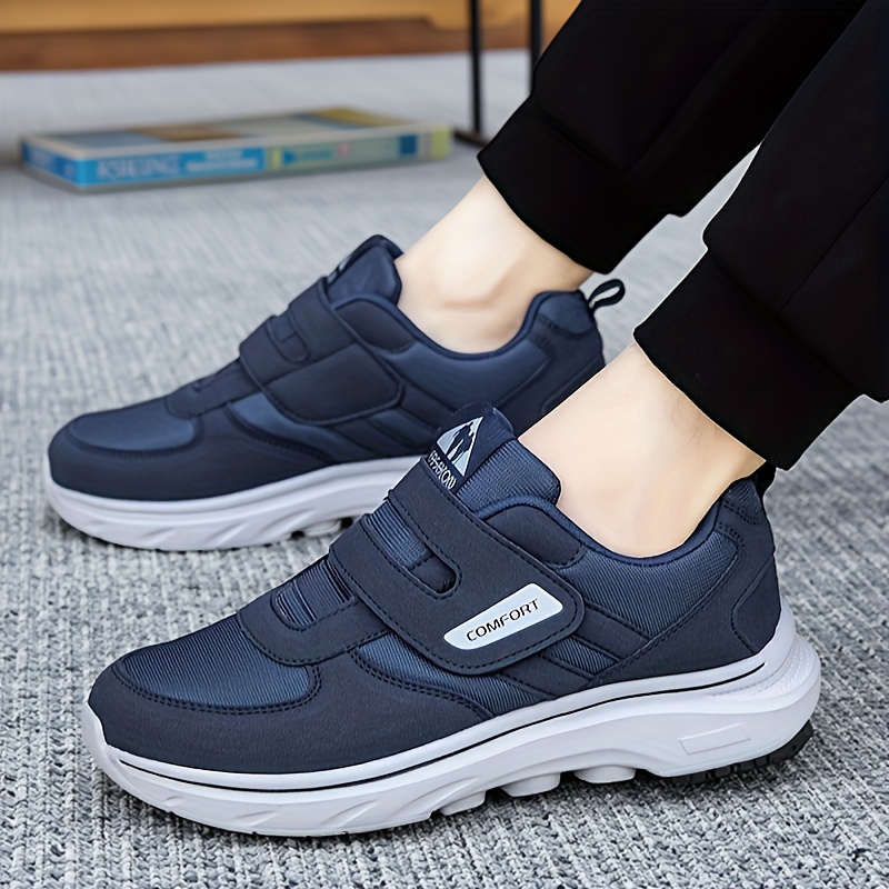 Men's Lightweight Breathable Sneakers Compatible for Jogging, Hiking & Training - All-Terrain Low-Top Sneakers with MD Sole, All-Season Outdoor/Urban Wear, Comfortable Round Toe & Closure (Multi-)