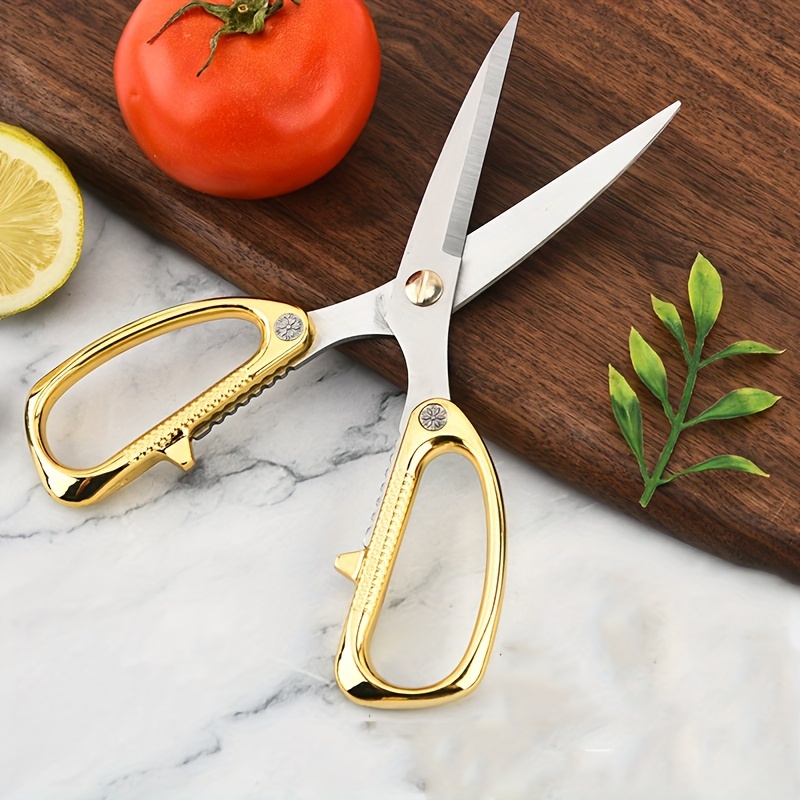 1 Pair Of High-grade Stainless Steel Kitchen Scissors
