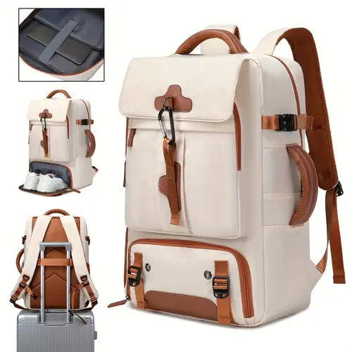 travel backpack for men, airline-approved carry-on bag, casual college 15.6-inch laptop backpack with shoe compartment, suitable for university, travel, and work use | High-quality & Affordable | Temu Mauritius travel backpack for men, airline-approved carry-on bag, casual college 15.6-inch laptop backpack with shoe compartment, suitable for university, travel, and work use | High-quality & Affordable | Temu Mauritius