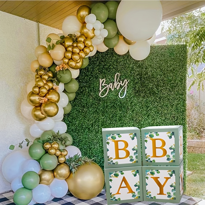 Sage Green Party City Baby Shower Decorations For Boy Sage Green