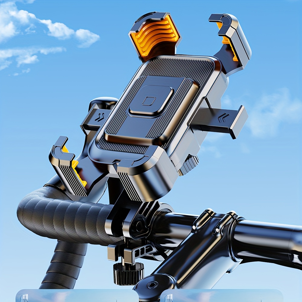 kreative motorrad handyhalterung multifunktional 360-grad drehbar anti-shake  outdoor fahrrad elektrorad navigation handyhalterung - handys & zubehör