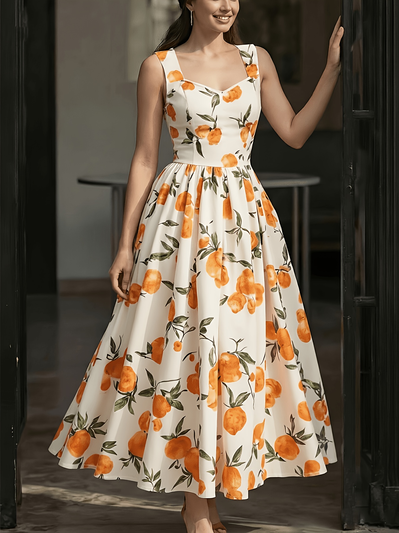 temu orange dress orange dresses for women sold on Temu Canada