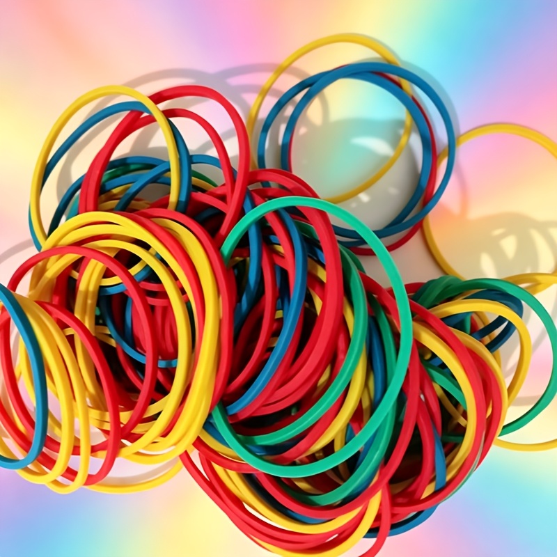 TEMU 60 pezzi di elastici colorati ad elasticit�