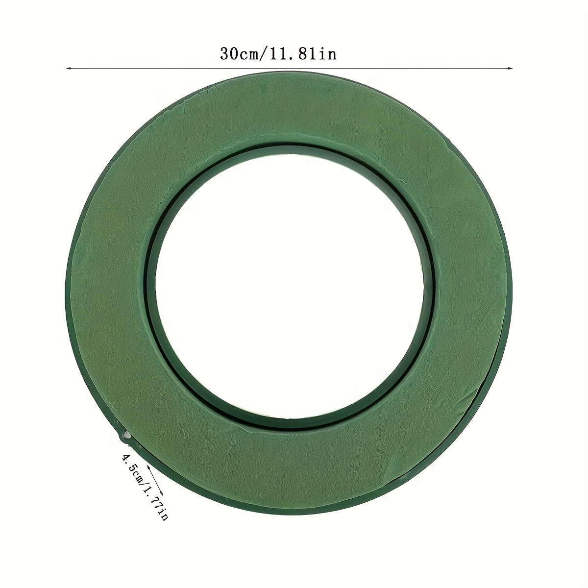 E-shop Großer runder Ring-Saugnapf mit Blumenmud, Blumenring, Hochzeitszubehör Auto Blumenmud mit Saugnapf, Auto Dekoration Blumen-Saugnapf