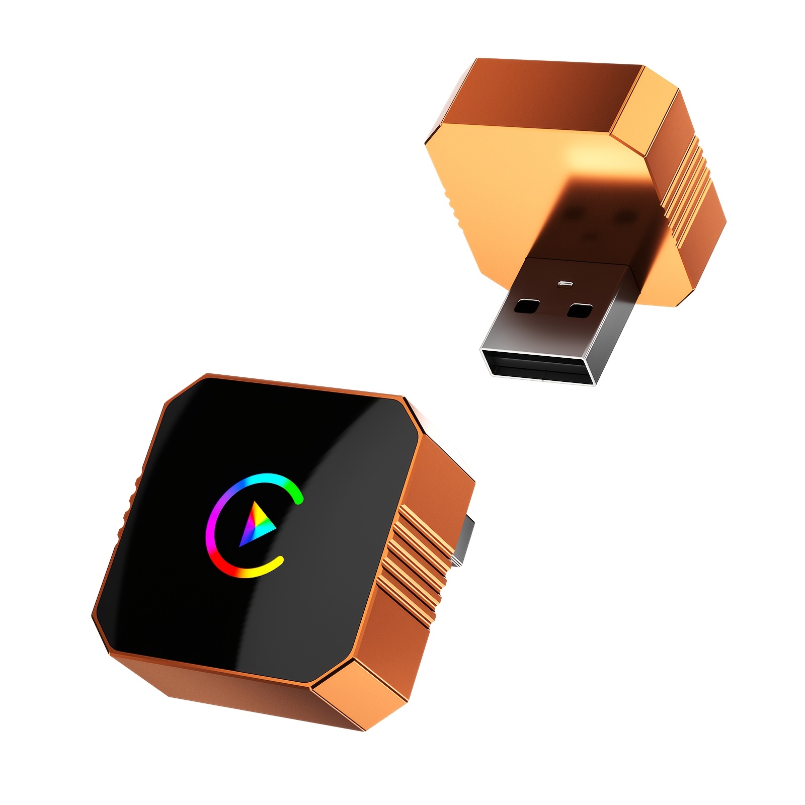 2026 Adapter, Wired Carplay To Wireless, Auto Mini Usb Design With Fast Stable Connection Car Play For Ios 10+, 11+ Version, Without Battery