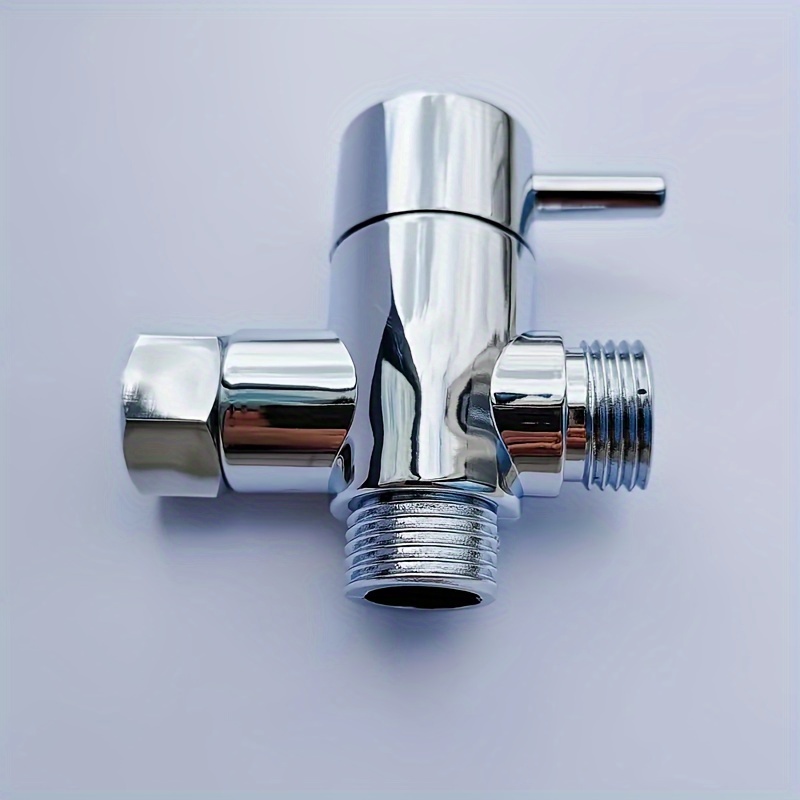 3-way G1/2 Shower Diverter Shower Head Diverter Valve 20mm Diameter 3-way Universal Shower System Replacement Part Shower Arm Diverter Valve For Hand Held Showerhead