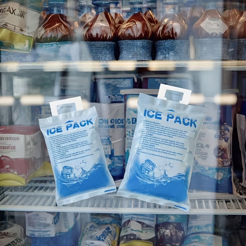 5pcs cold packs designed for cooling and   non food cold compress 6 76oz plastic     instructions