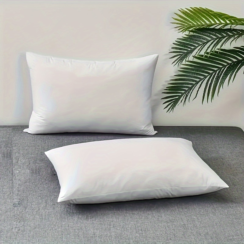 contemporary white throw pillow inserts 12x20 inch machine washable multipurpose decorative cushion for sofa couch bed office polyester filling and   season     seam closure details 3