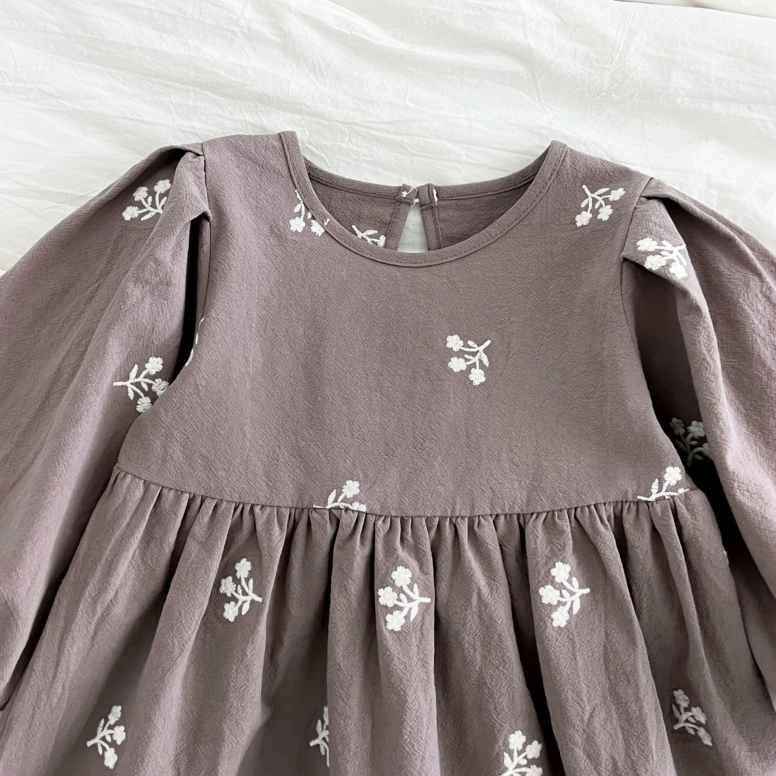 brown embroidered rose dress temu embroidered women dress sold on Temu United States