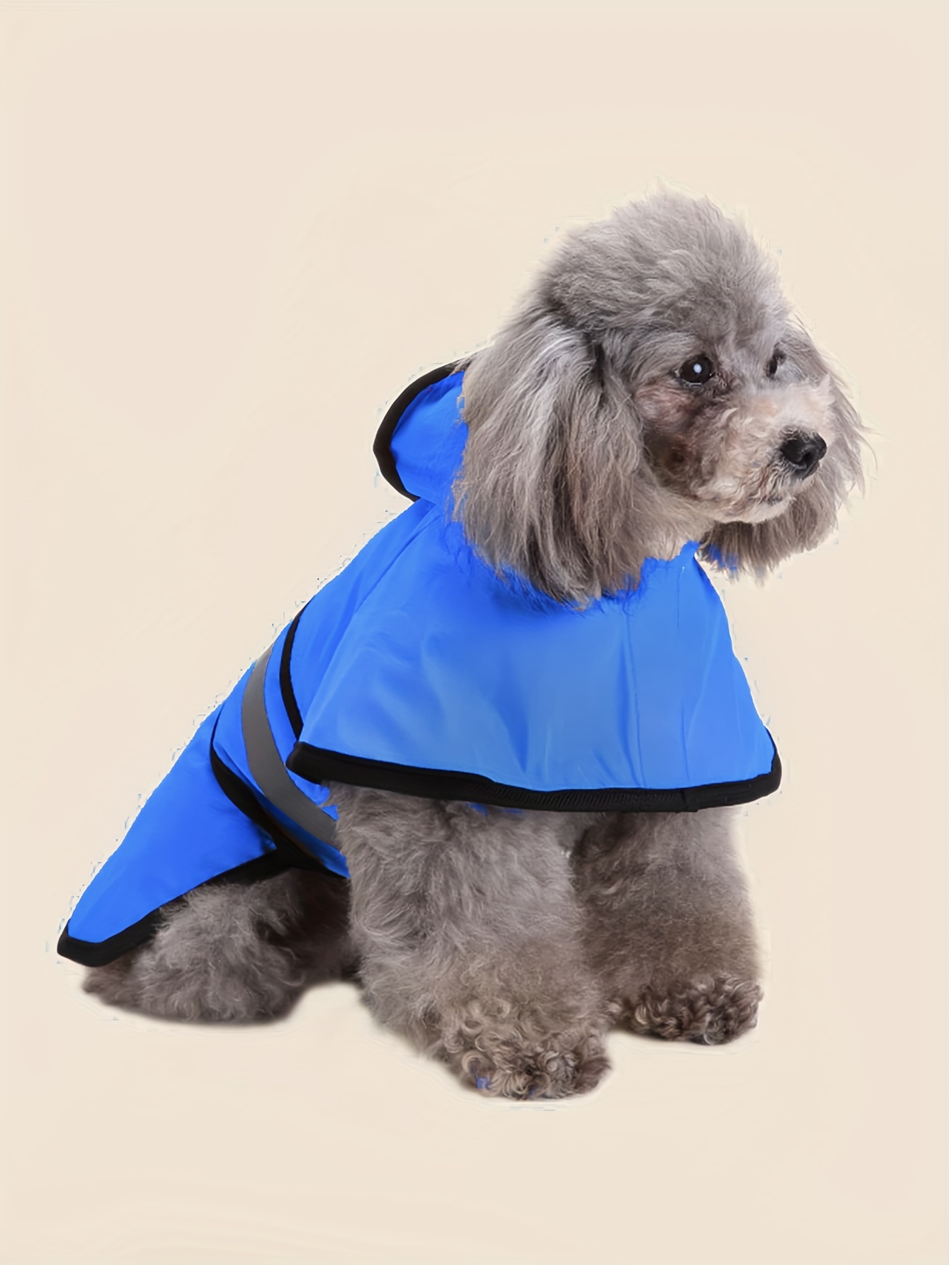 Pet raincoat, adjustable dog raincoat, thin and suitable for all seasons, with excellent waterproof performance. Available in 3 colors: yellow, blue and red. Complete sizes: XS, S, M, L, XL, 2XL, 3XL, 4XL. Suitable for all dog breeds.