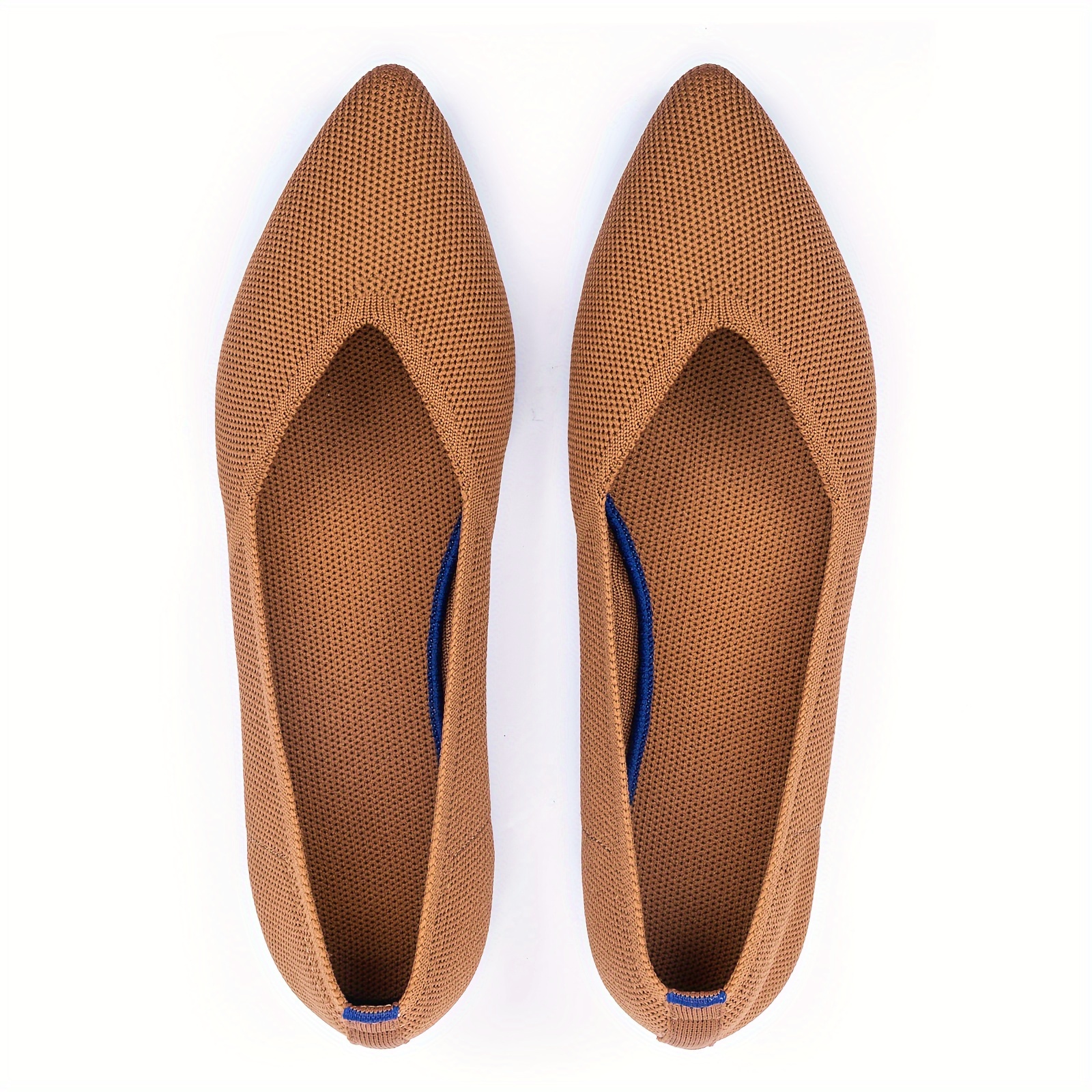 womens flat shoes classic pointed toe flats - Temu