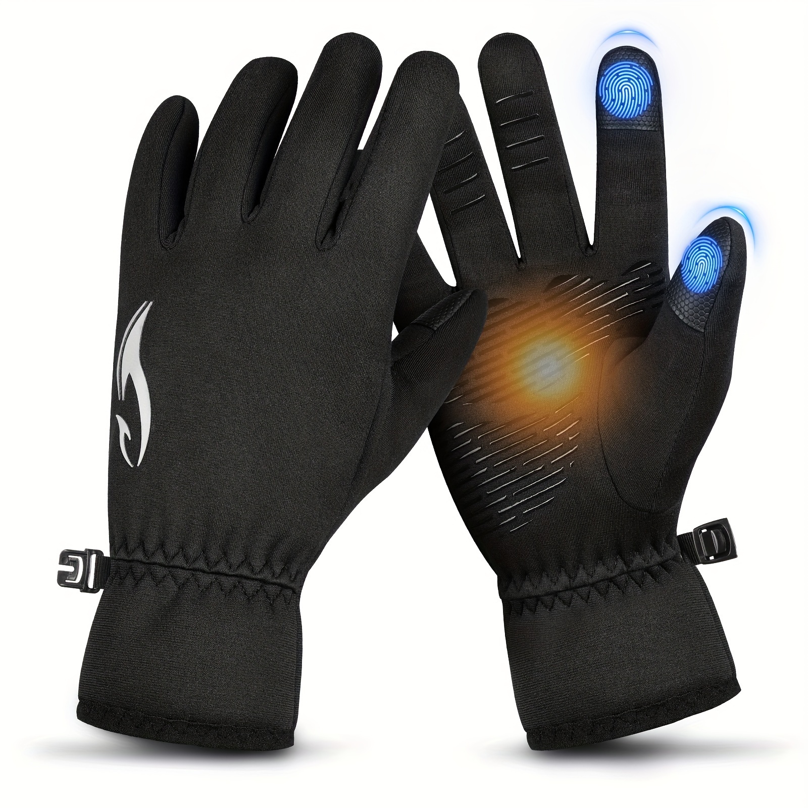 

Atercel Gloves Women Men Ski Gloves Touch , For Running, Cycling, Biking, , Driving, Walking, , , , , Shooting,