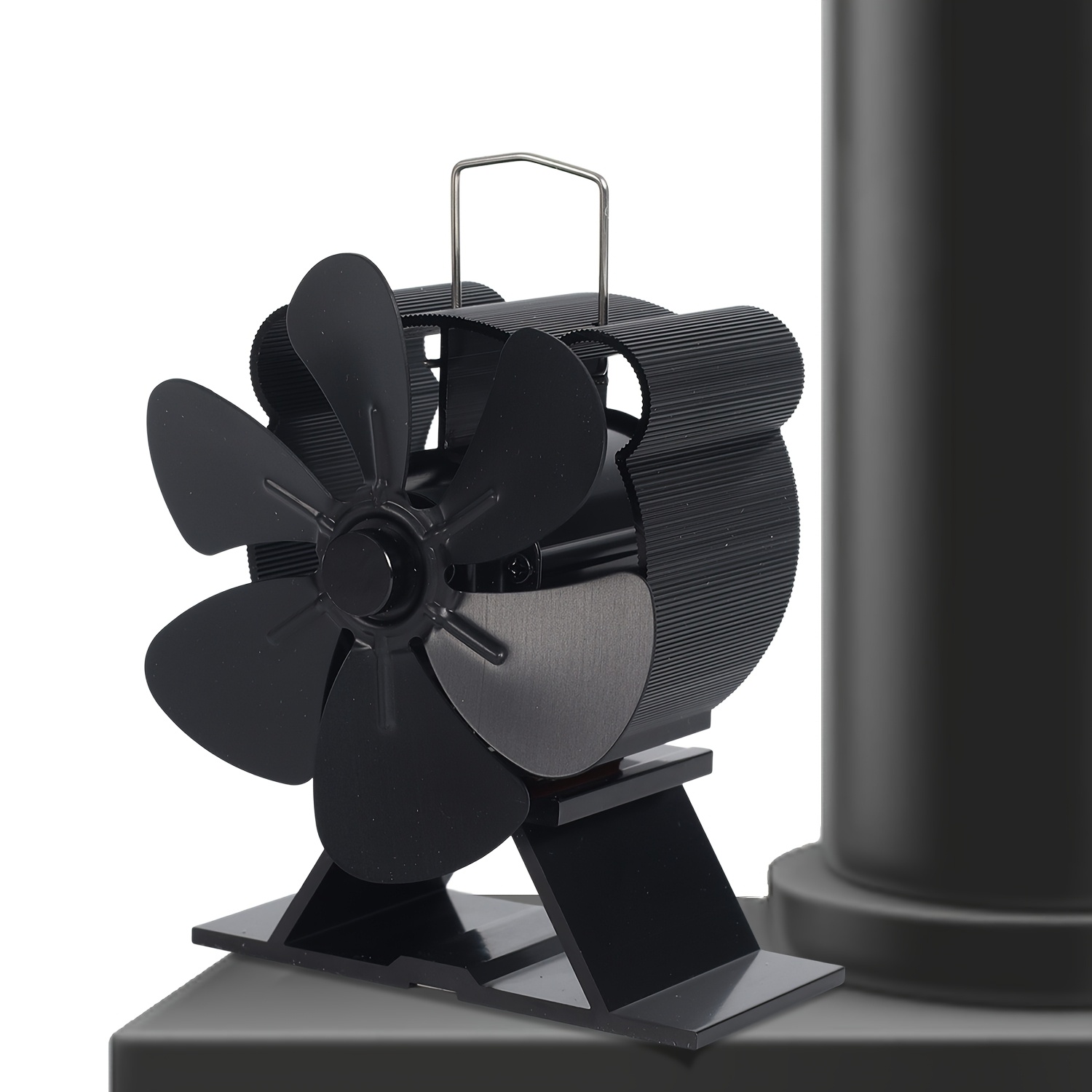 1pc 15 33 92in stove fan fireplace fan heat driven fan stove