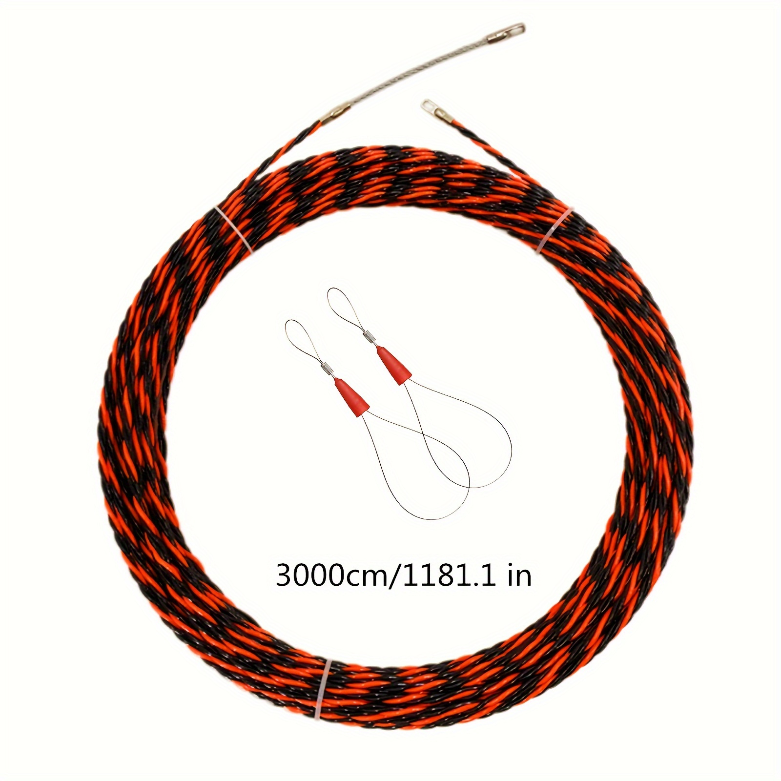 TEMU Tire-câble électrique 5 mm pour poisson, tire-fil à 3 pour construction, kit d'outils