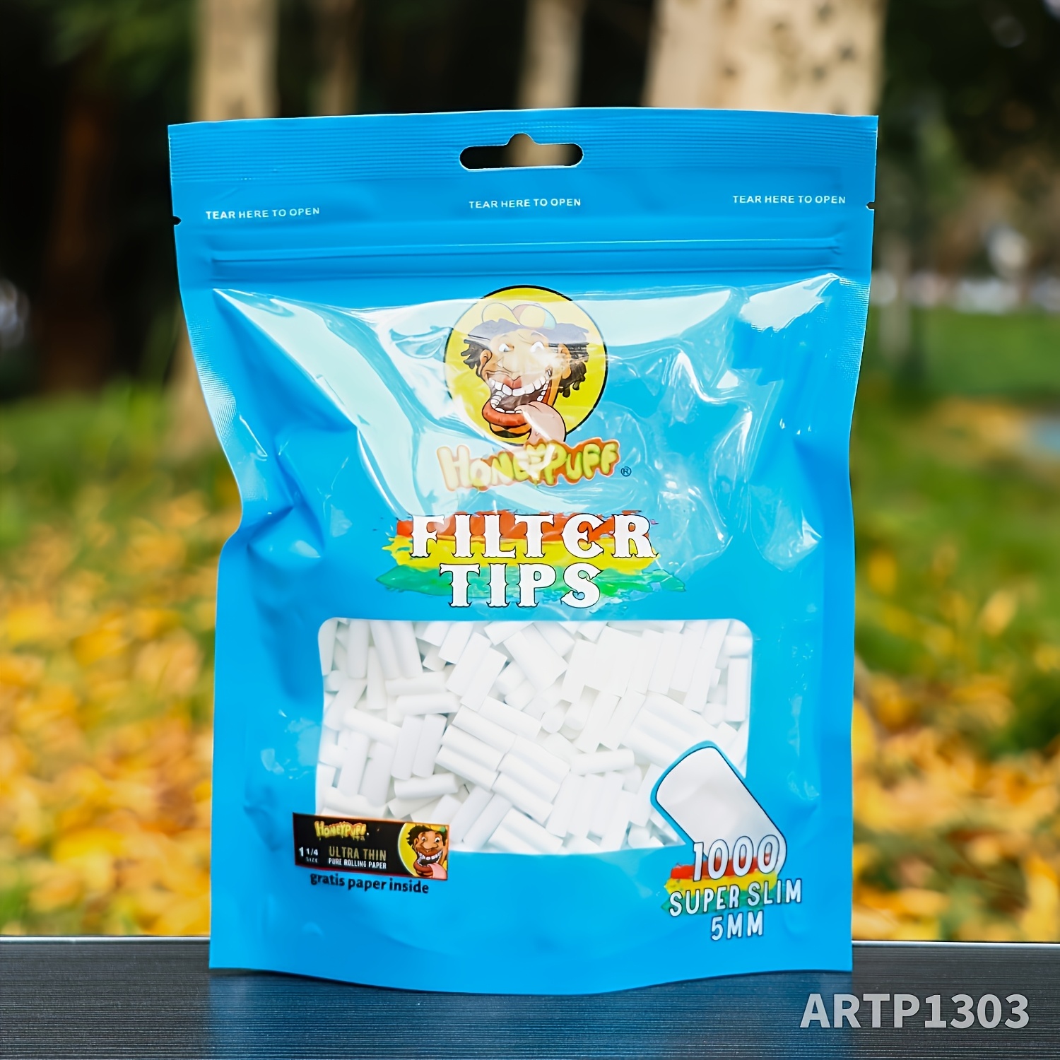 elementbilde 1000 stk/ ,   5mm premium svampfiltertutter, sigarettfiltre,   nikotininntak, forbedre røykeopplevelsen din, valentinsdagsgave, gave til kjæreste