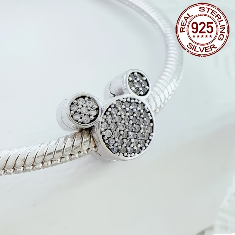 

Charm Bead Positioning For S925 Silver Round Basic Snake Bone Chain Elegant Ladies Gift