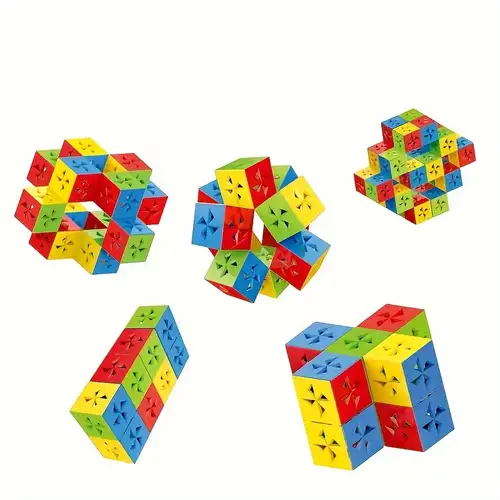 Enfants Bricolage Puzzle Cube Gomme Blocs De Construction Démontage  Combinaison Jouet Gomme - Jouets Et Jeux - Temu France