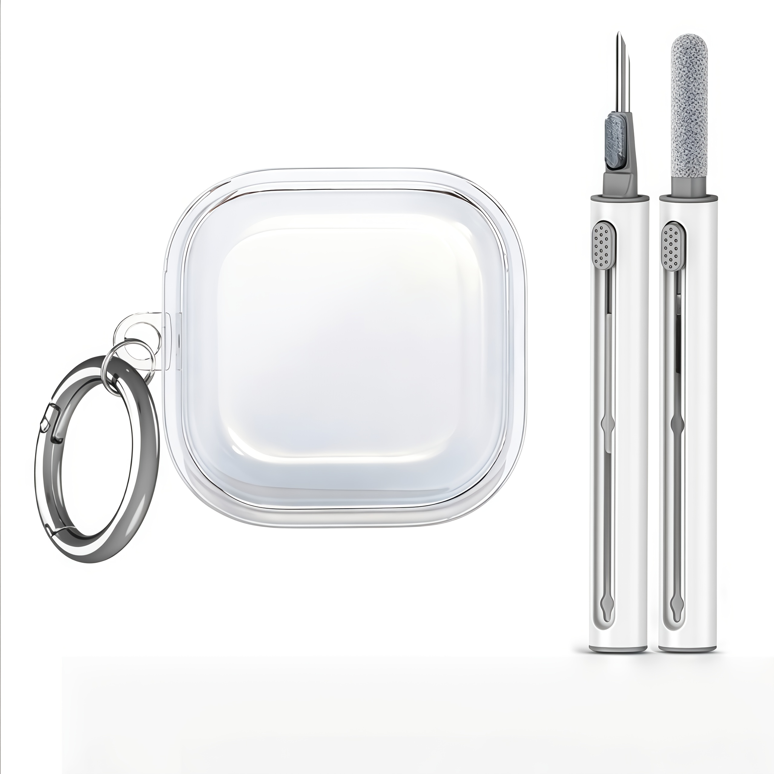 E-shop Transparente TPU-Hülle kompatibel mit for Galaxy Buds4 for Buds4 Pro Ohrhörern