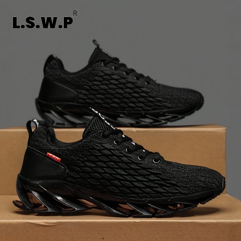 TEMU Men's Road Running Shoes, Youth Casual Durable Fashionable Versatile Sneakers, Designed For Leisure, Perfect For Outdoor Running And Daily Wear,