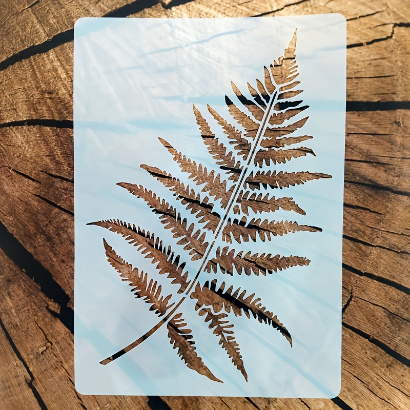 Image of Reusable Washable Stencil For Crafts, Art, And Diy Projects - Durable Plastic Painting Template For T-shirts, Bags, Furniture, And Walls, Craft Supplies