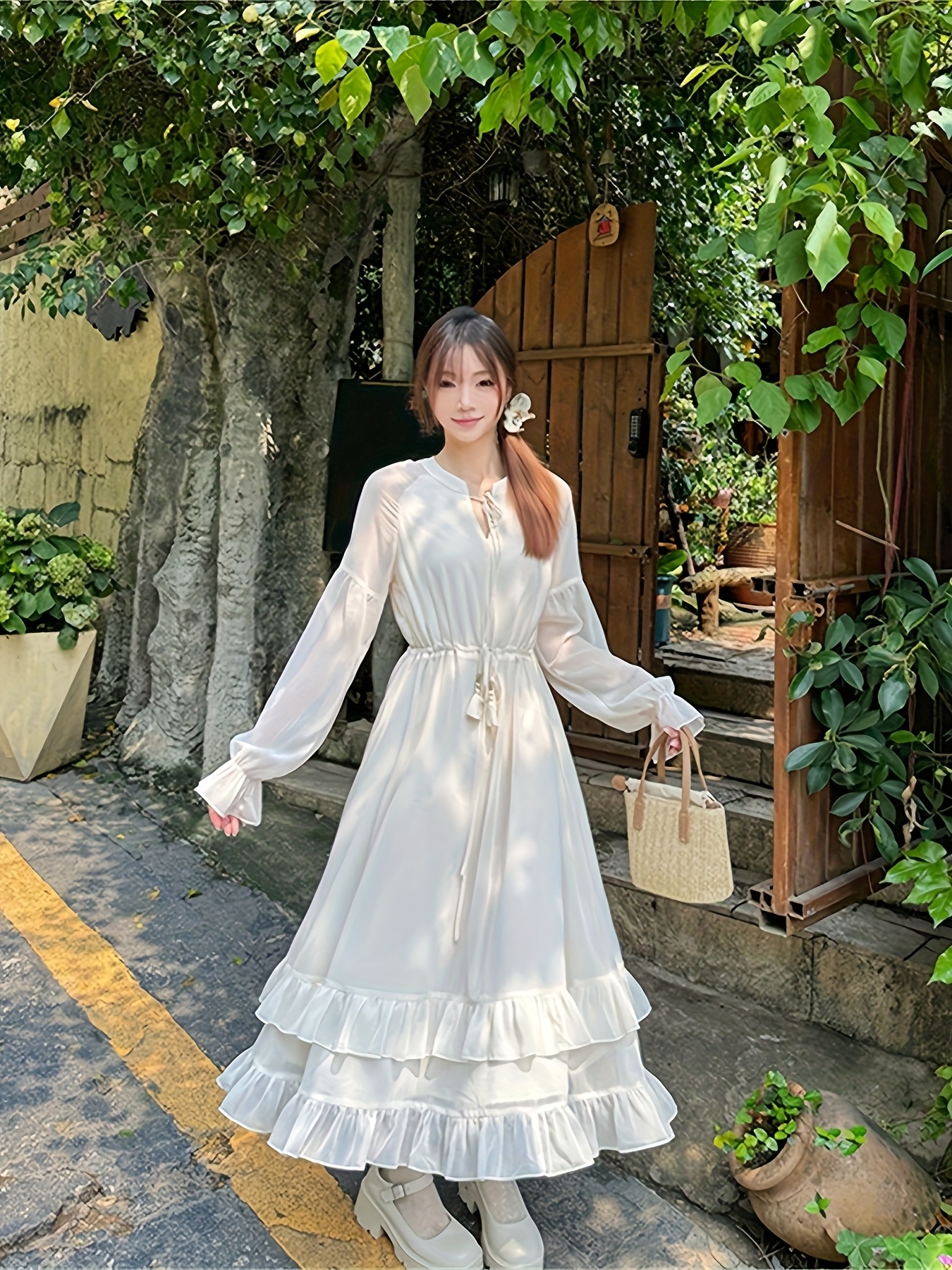 long sleeve jacket dress Aline Midi Dress With Short Flared Long Sleeve Jacket – shopaleena main image 0
