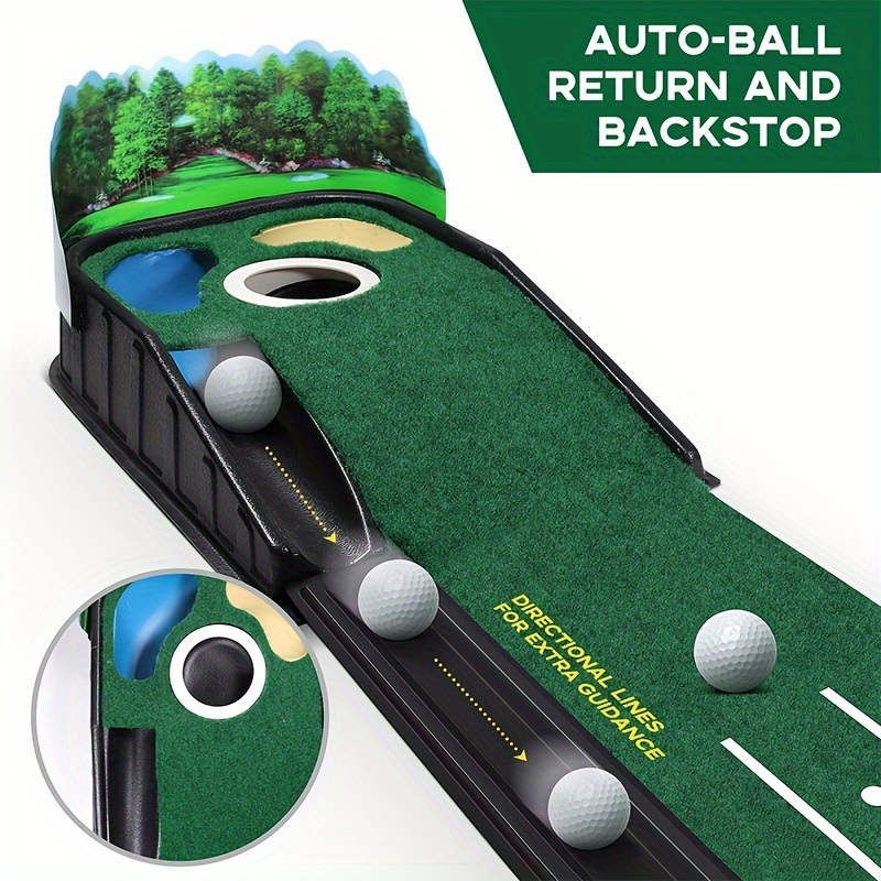 1pc new golf putter practice tool golf carpet home practice carpet Product details 3