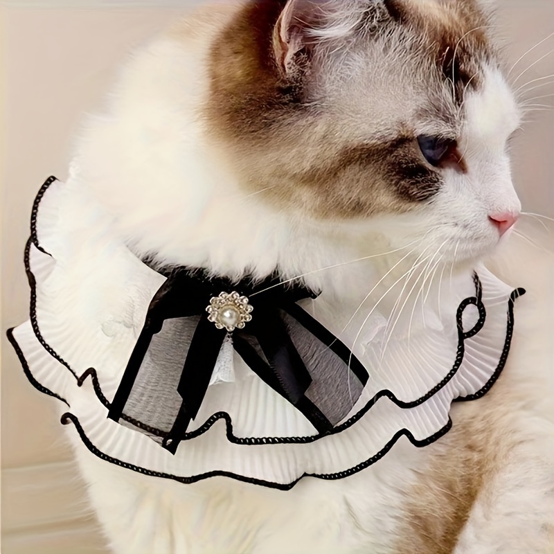 pet lace collar three layer princess neck ruff Temu United Arab