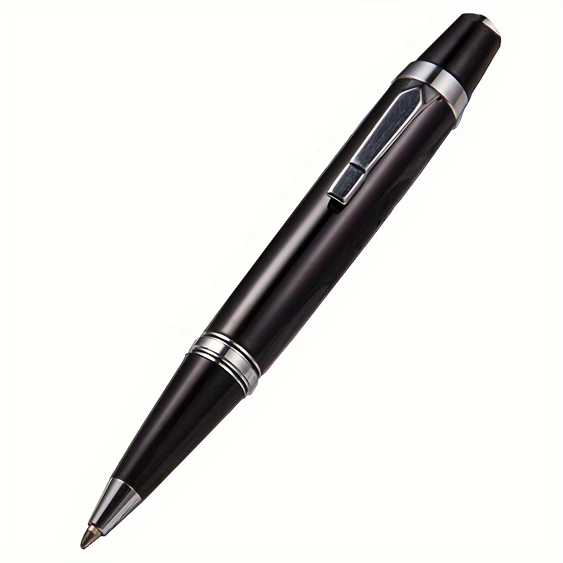 TEMU 1pc Huashi Lai Mini Short Metal Ballpoint Pen Business Gift Pen Available In And