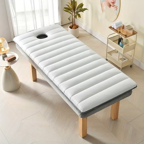 thickened weight beauty mattress luxurious and high end soft and comfortable double stitched whole sponge beauty mattress with facial rest hole