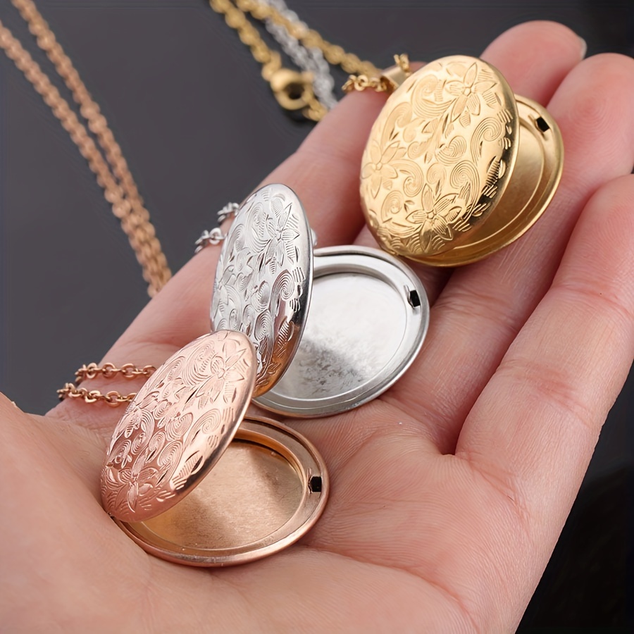 Collana con ciondolo lucido a forma di cuore personalizzabile in oro rosa 18k 25 mm x 25 mm in vendita su Italia