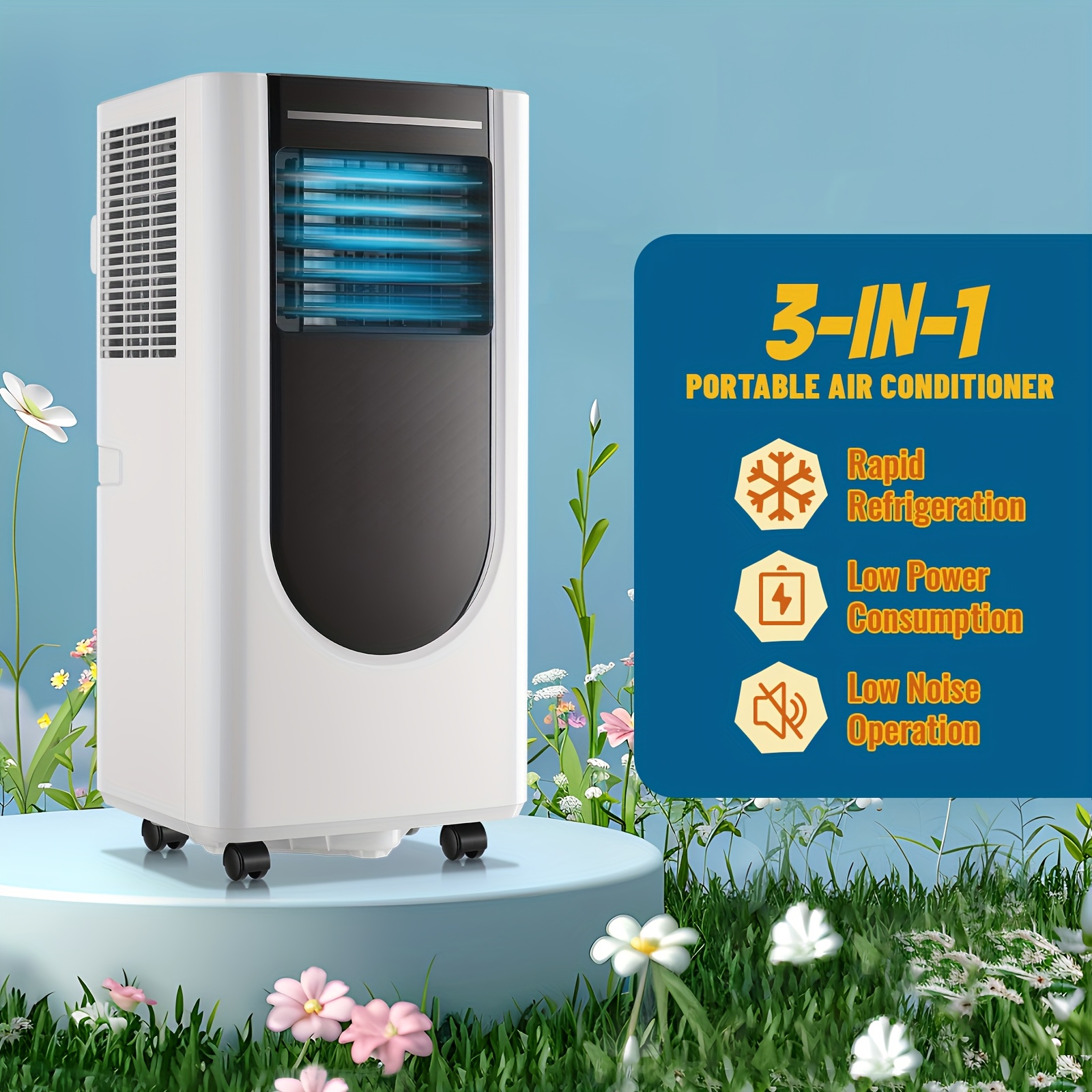 TACOOL 8000 BTU Portable Air Conditioner with Cooling Fan &... product image 4