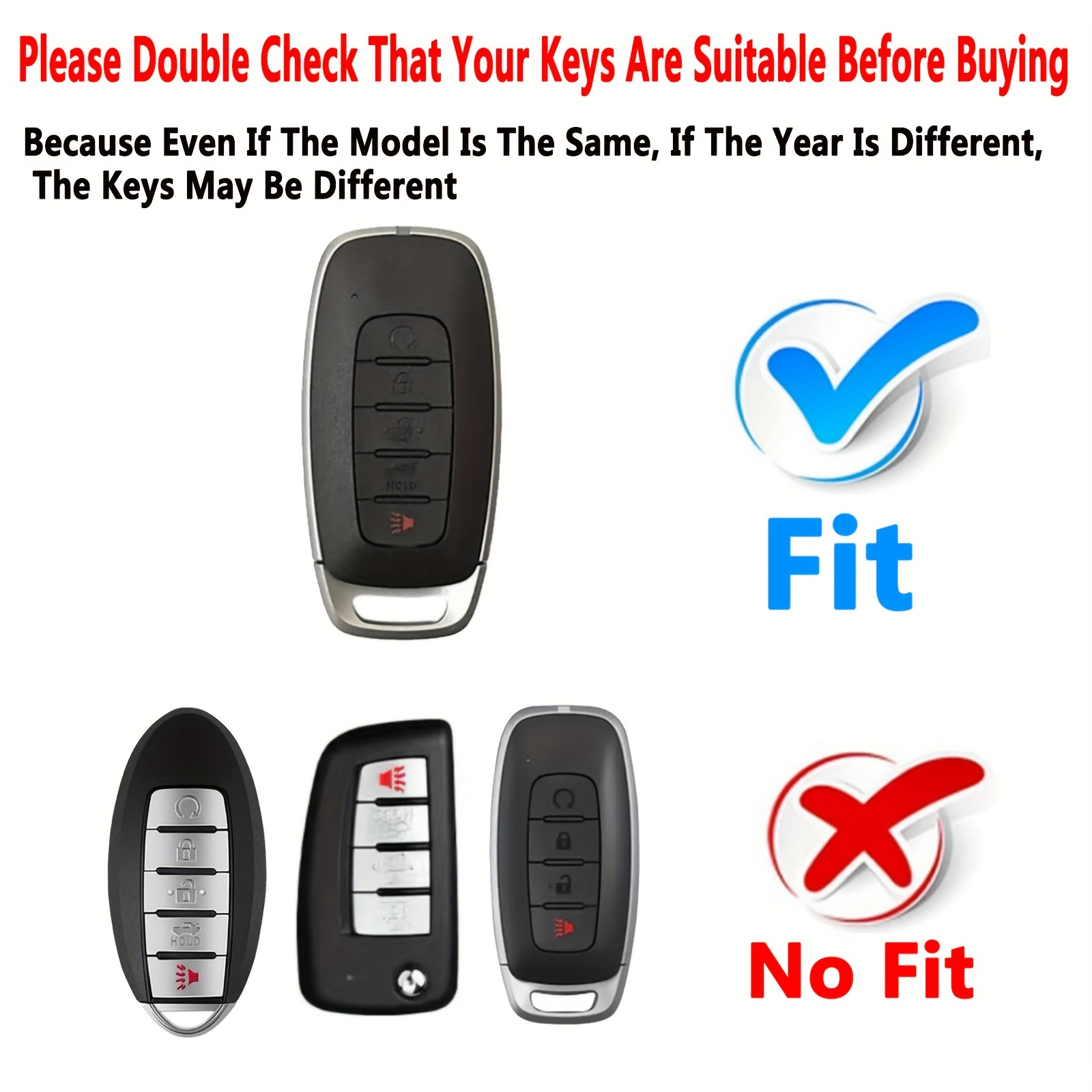 KUNIO Coque De Clé Voiture TPU Violette Pour Nissan Qashqai Altima Ariya 2022-2023 (2 Boutons)