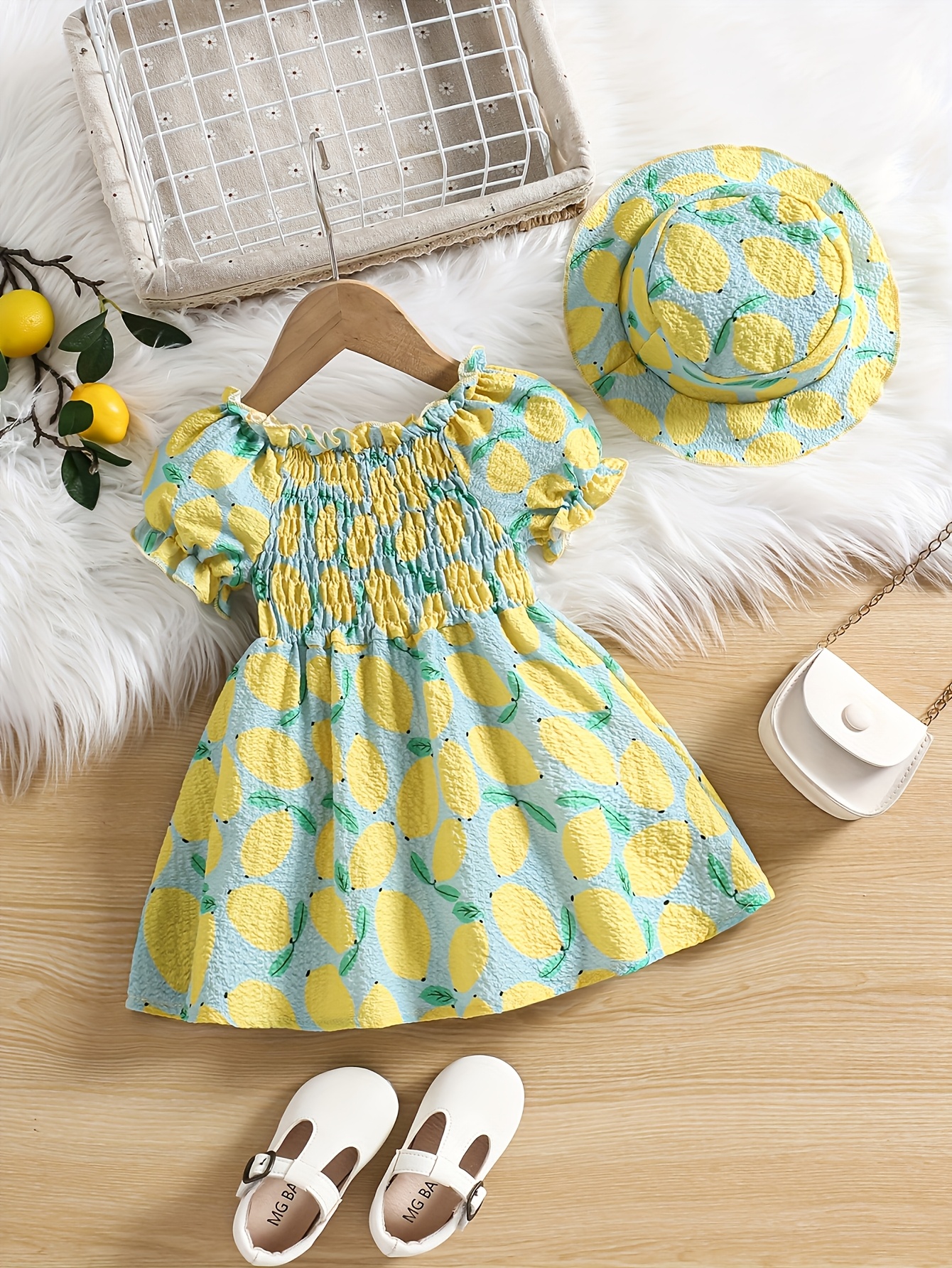 baby girl smock dresses sold on Temu United States