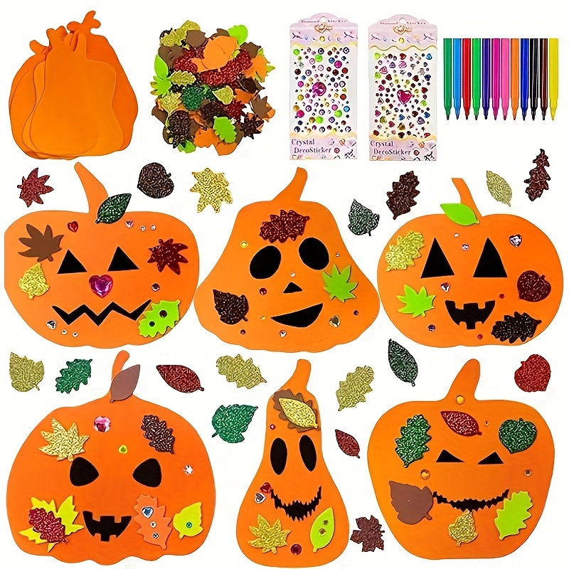 

126pcs Halloween & Kit - Diy Decor Set Accessories For Fall, & Christmas