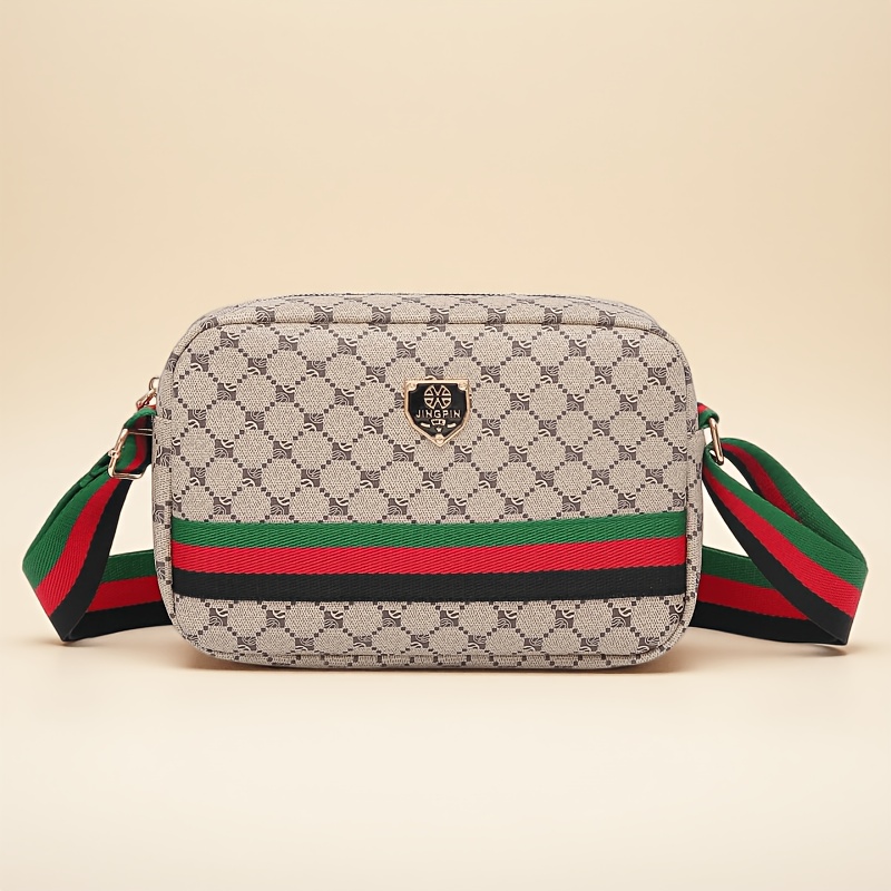 TEMU Nouveau sac messager d'inspiration vintage, sac bandoulière, sac à bandoulière, sac clutches, grand sac banane pour homme, adapté aux étudiants,