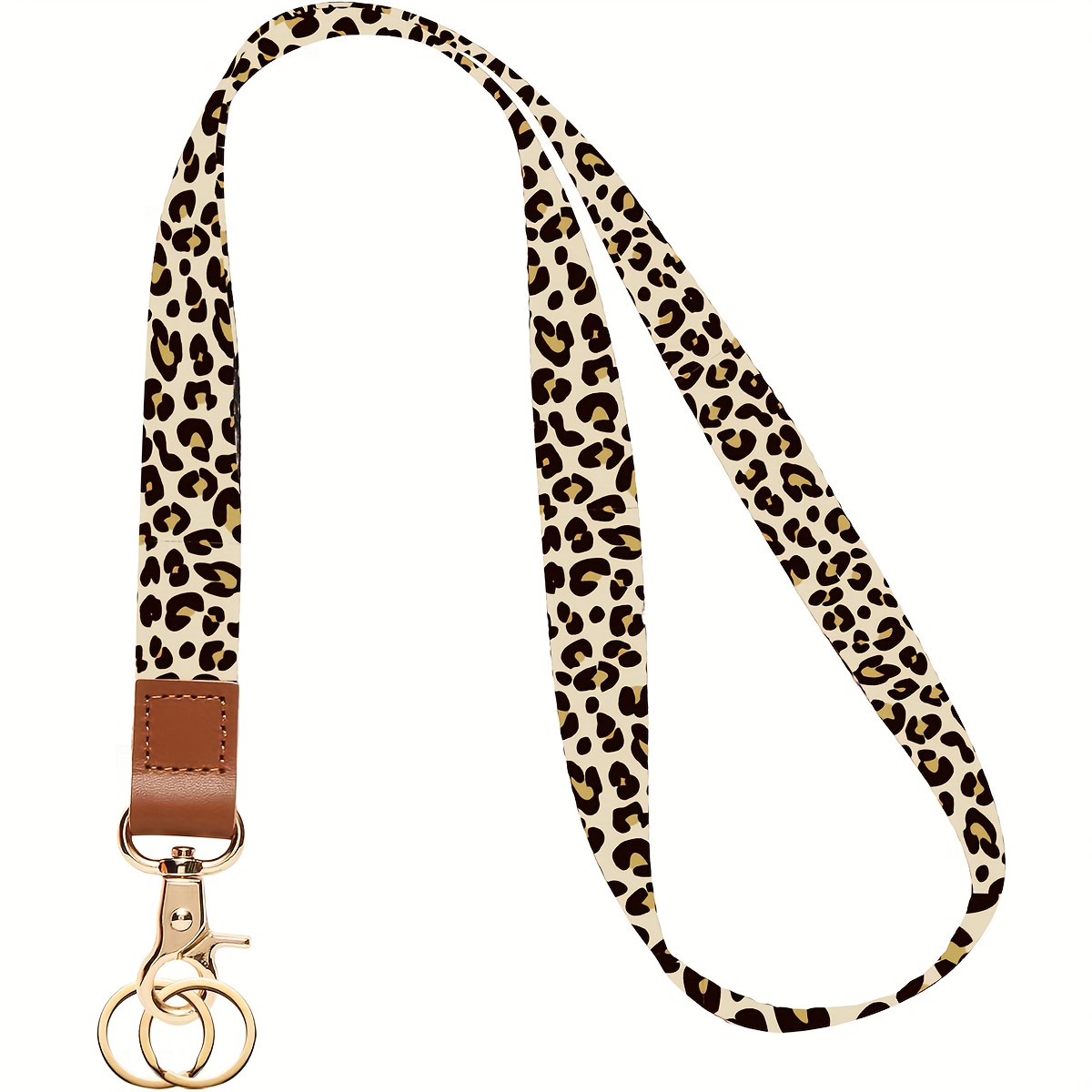 Image of 2d Lanyards For Keys, Key Chain Long Lanyard For Women Men, Cute Neck Lanyard For Id Badges Wallet