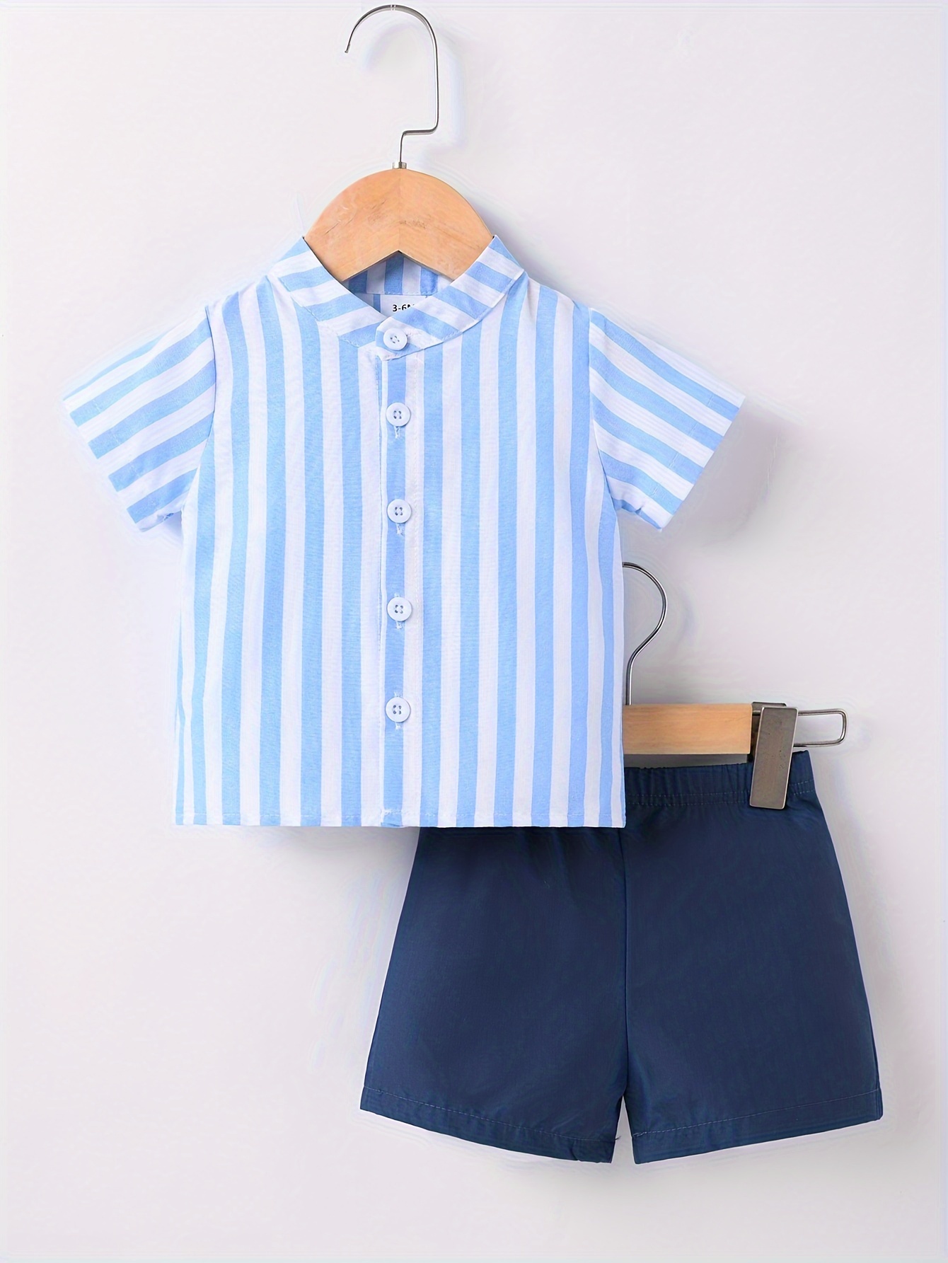 Summer Outfits for Toddler Infant Boys Short Sleeve White Shirt