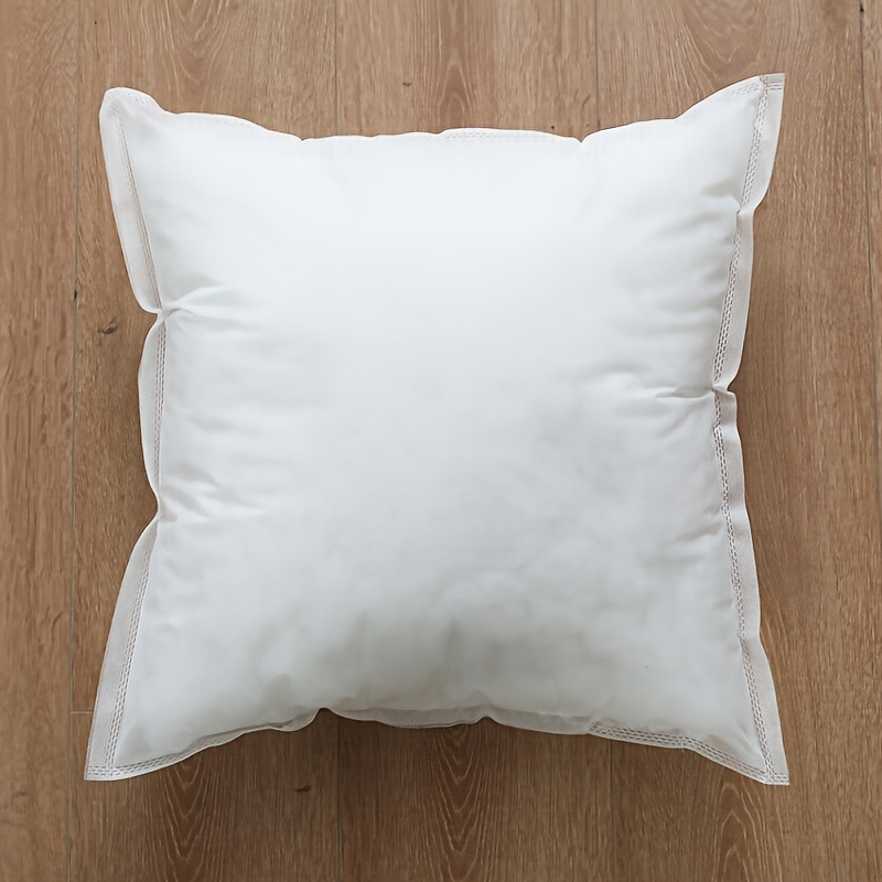 1pc of classic white non fabric pillow insert versatile home decor cushion insert suitable for living room sofa bedroom study and durable fabric