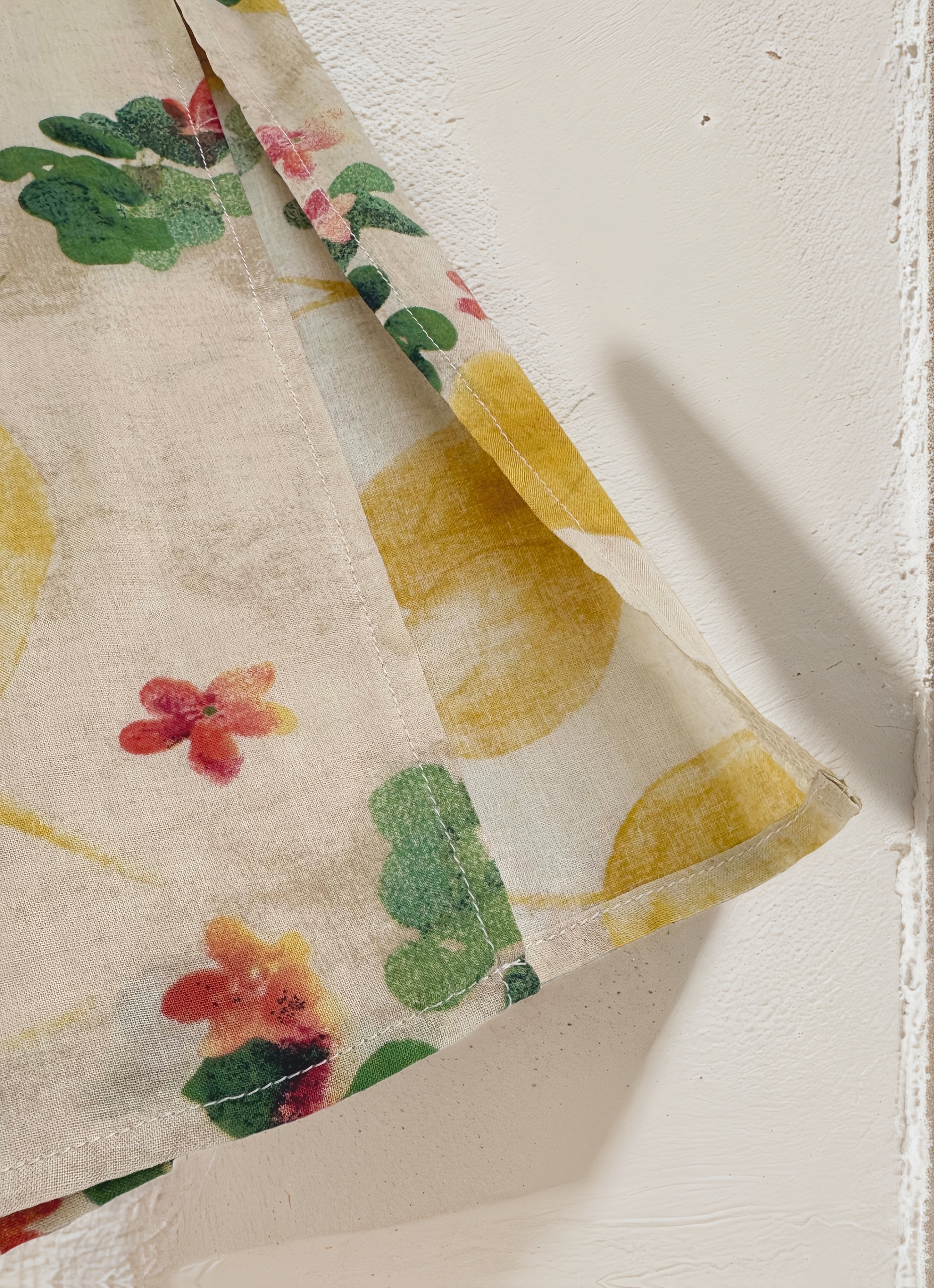 Women's Elegant Versatile Vintage Cheongsam Spring/Summer Short Sleeve Floral Print Dress